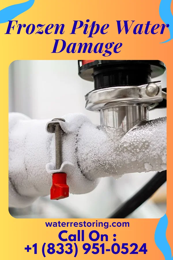 Frozen Pipe Water Damage in Orangeville, OH